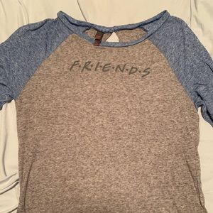 Small Gray and Blue Women’s District Long Sleeve ~ NEVER WORN